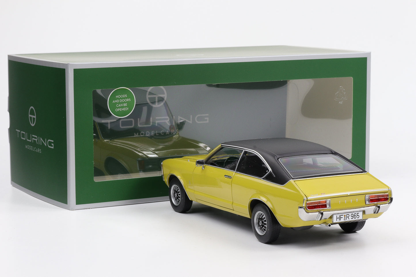 1:18 Touring Modelcars  Ford Granada Consul Coupé GT 2.3 Daytona yellow