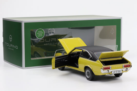 1:18 Touring Modelcars  Ford Granada Consul Coupé GT 2.3 Daytona yellow