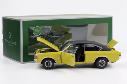 1:18 Touring Modelcars  Ford Granada Consul Coupé GT 2.3 Daytona yellow