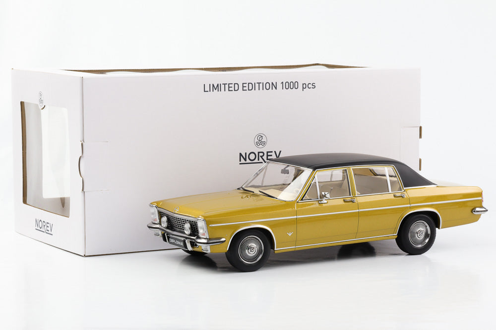1:18 Opel Diplomat V8 1969 gold metallic Norev