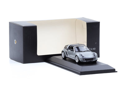 1:43 Minichamps Smart Roadster-coupe glance grey DEALER