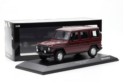 1:18 Minichamps Mercedes G-Klasse 300GD G-Model LWB W460 dark red 1980