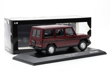 1:18 Minichamps Mercedes G-Klasse 300GD G-Model LWB W460 dark red 1980