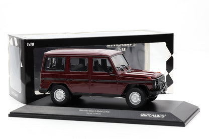1:18 Minichamps Mercedes G-Klasse 300GD G-Model LWB W460 dark red 1980