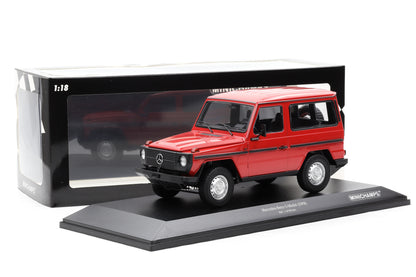 1:18 Minichamps Mercedes G-Klasse 300GD SWB W460 G-Modell red 1980