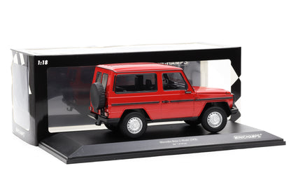 1:18 Minichamps Mercedes G-Klasse 300GD SWB W460 G-Modell red 1980
