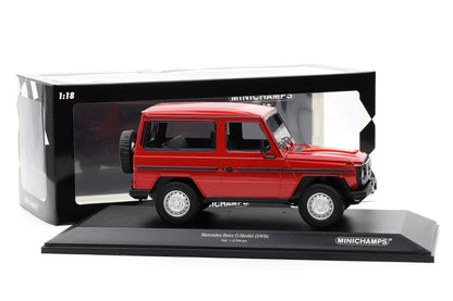 1:18 Minichamps Mercedes G-Klasse 300GD SWB W460 G-Modell red 1980