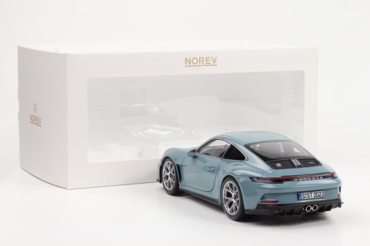 1:18 Norev Porsche 911 992 S/T Coupe 2023 Meisenblau 187470
