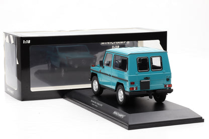 1:18 Minichamps Mercedes G-Modell 300GD SWB W460 G-Klasse turquoise 1980