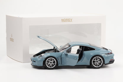 1:18 Norev Porsche 911 992 S/T Coupe 2023 Meisenblau 187470