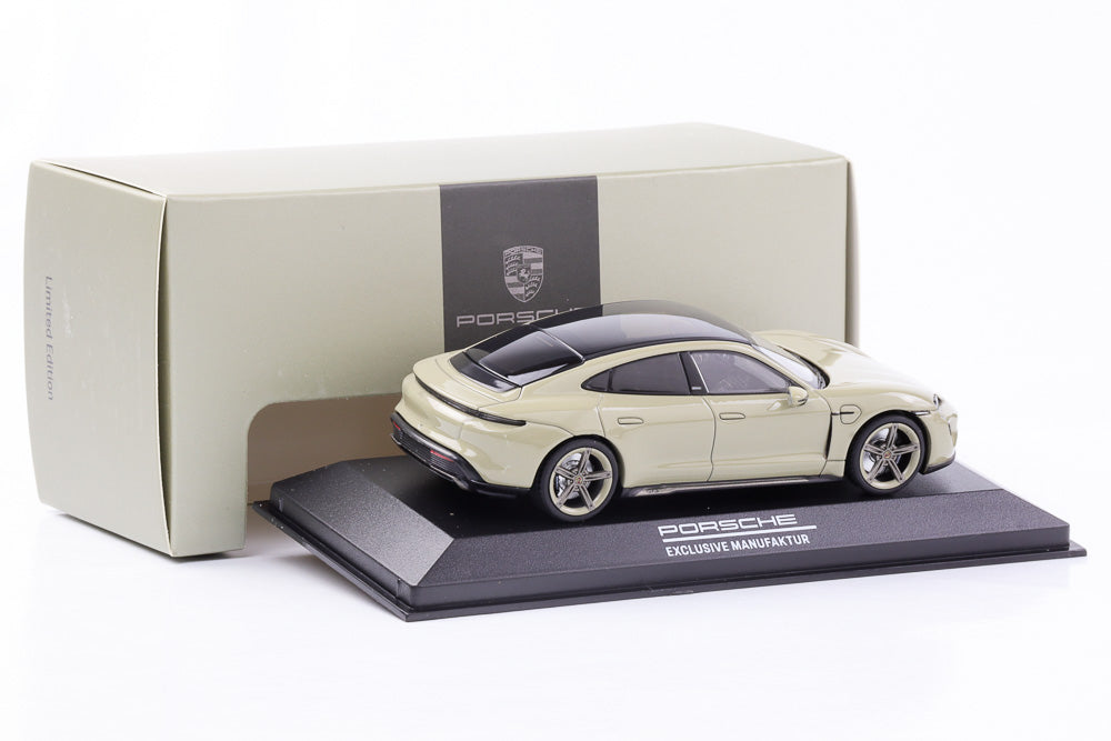 1:43 Porsche Taycan GTS Hockenheimring Edition green-gray Minichamps