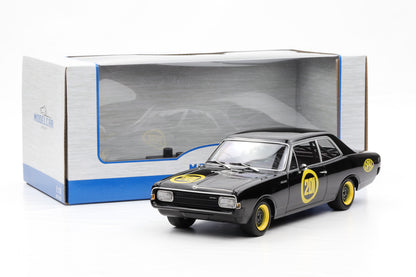 1:18 Opel Rekord C 1900 Schwarze Witwe 1967 diecast MCG18560