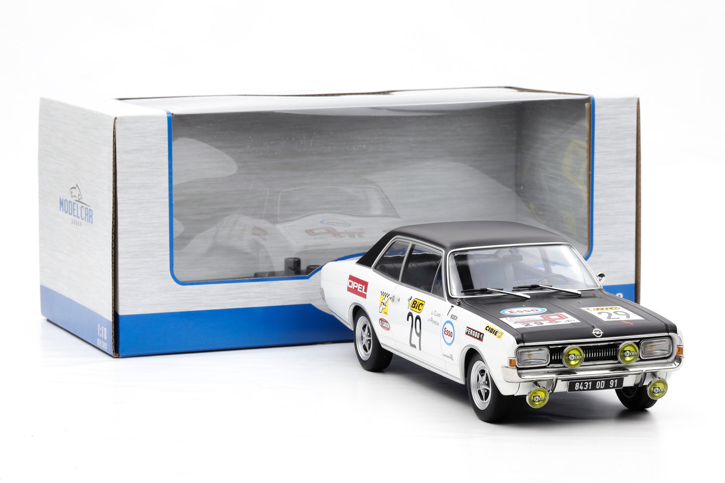 1:18 Opel Commodore GS/E Rallye Monte Carlo 1971 Grender Pagani MCG18561