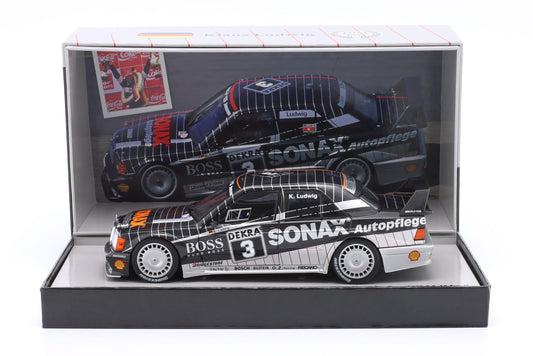 1:18 Werk83 Mercedes-Benz 190E 2.5-16 Evo II #3 DTM Champion 1992 Ludwig Sonax