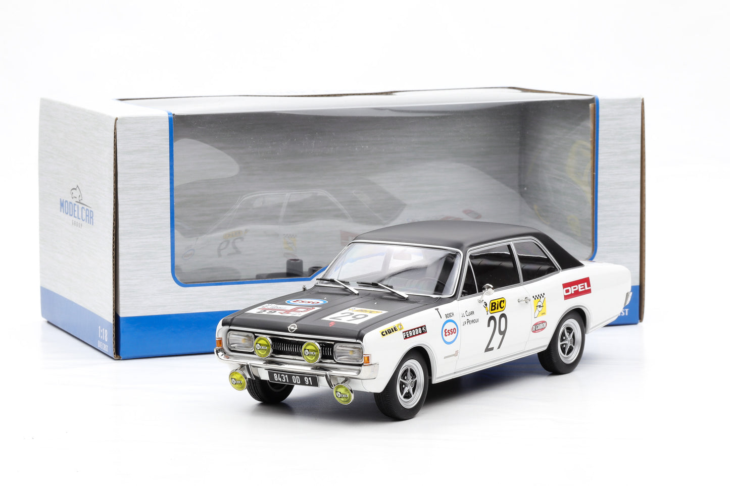 1:18 Opel Commodore GS/E Rallye Monte Carlo 1971 Grender Pagani MCG18561