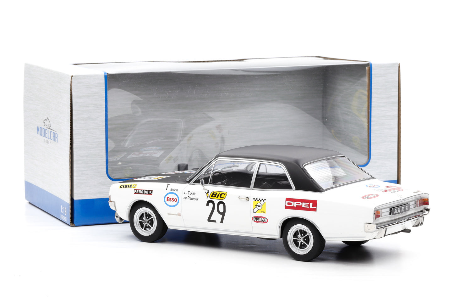 1:18 Opel Commodore GS/E Rallye Monte Carlo 1971 Grender Pagani MCG18561
