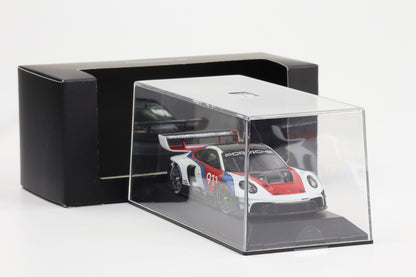 1:43 Spark Porsche 911 992 GT3 R #911 Rennsport weiss rot blau WAP DEALER