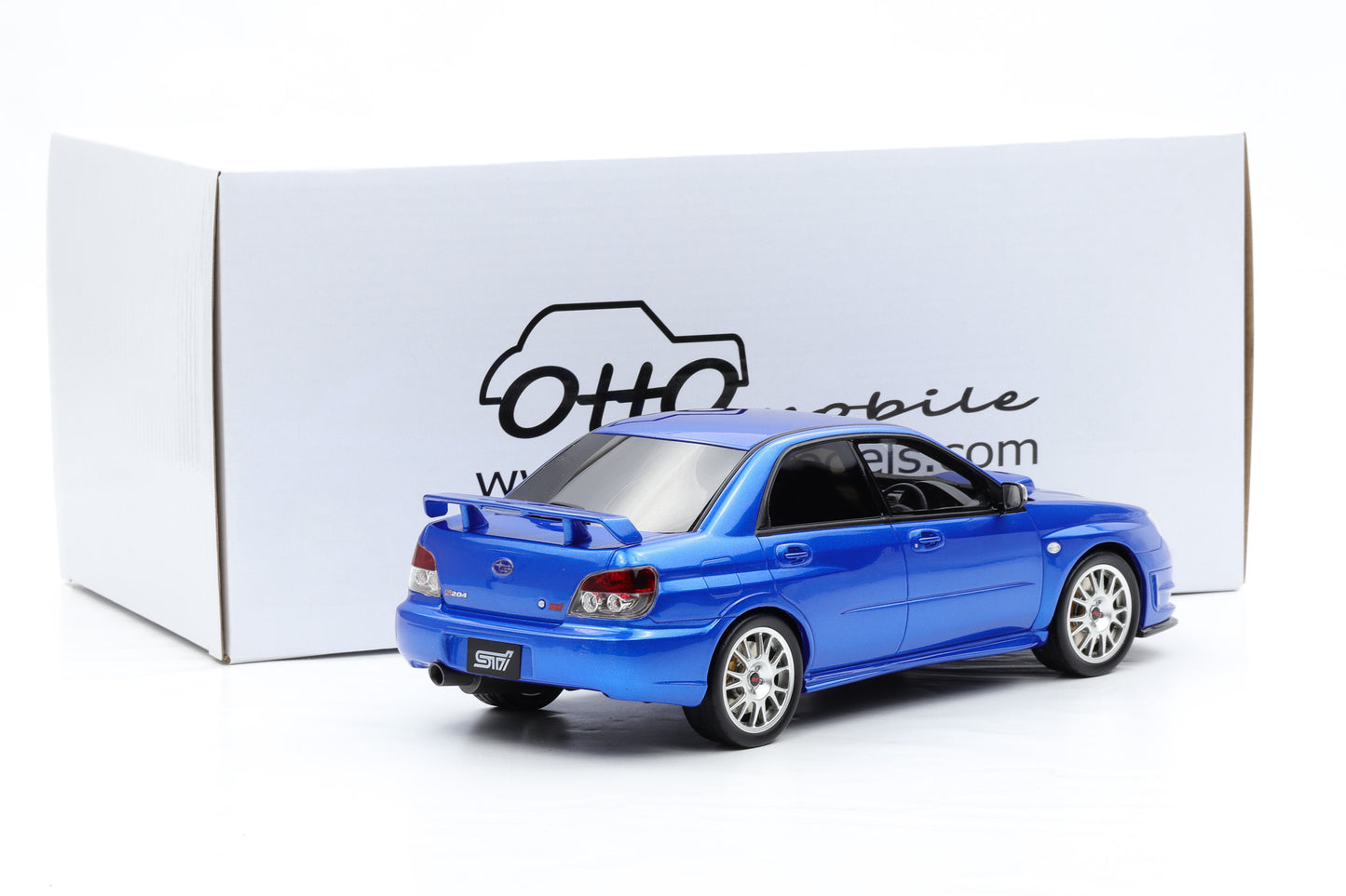 1:18 OTTOmobile Subaru Impreza STI S204 WRX 2006 blau metallic OT322