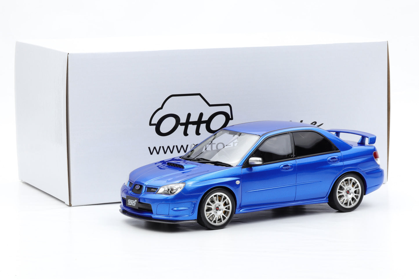 1:18 OTTOmobile Subaru Impreza STI S204 WRX 2006 blau metallic OT322