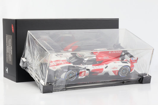 1:18 Toyota GR010 Hybrid with Trophy #8 Win. 24 Hours of Le Mans 2022 Toyota Gazoo Racing Spark