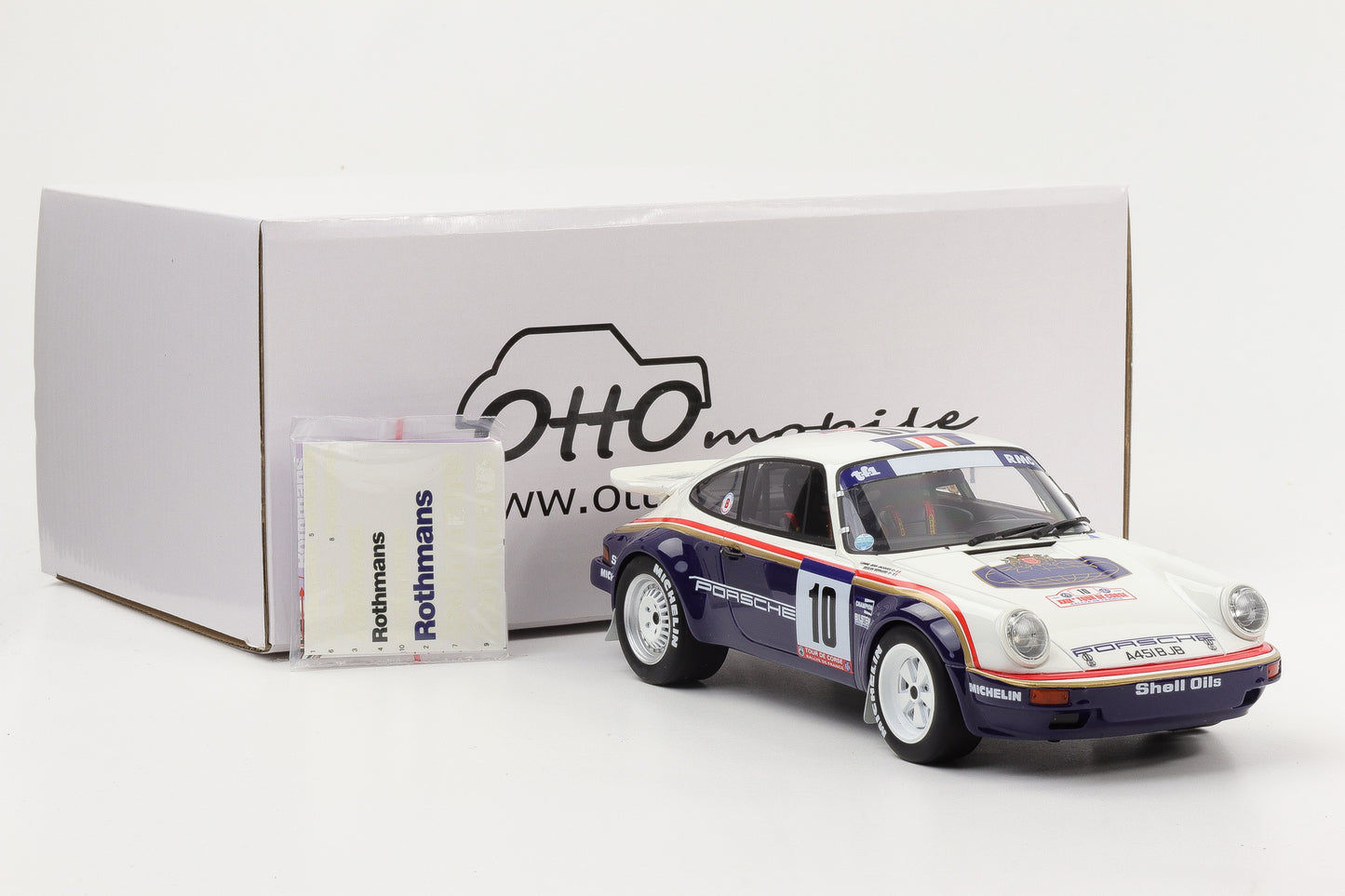 1:18 Porsche 911 SC Carrera SC/RS Rallye Tour de Corse 1985 #10 OT173