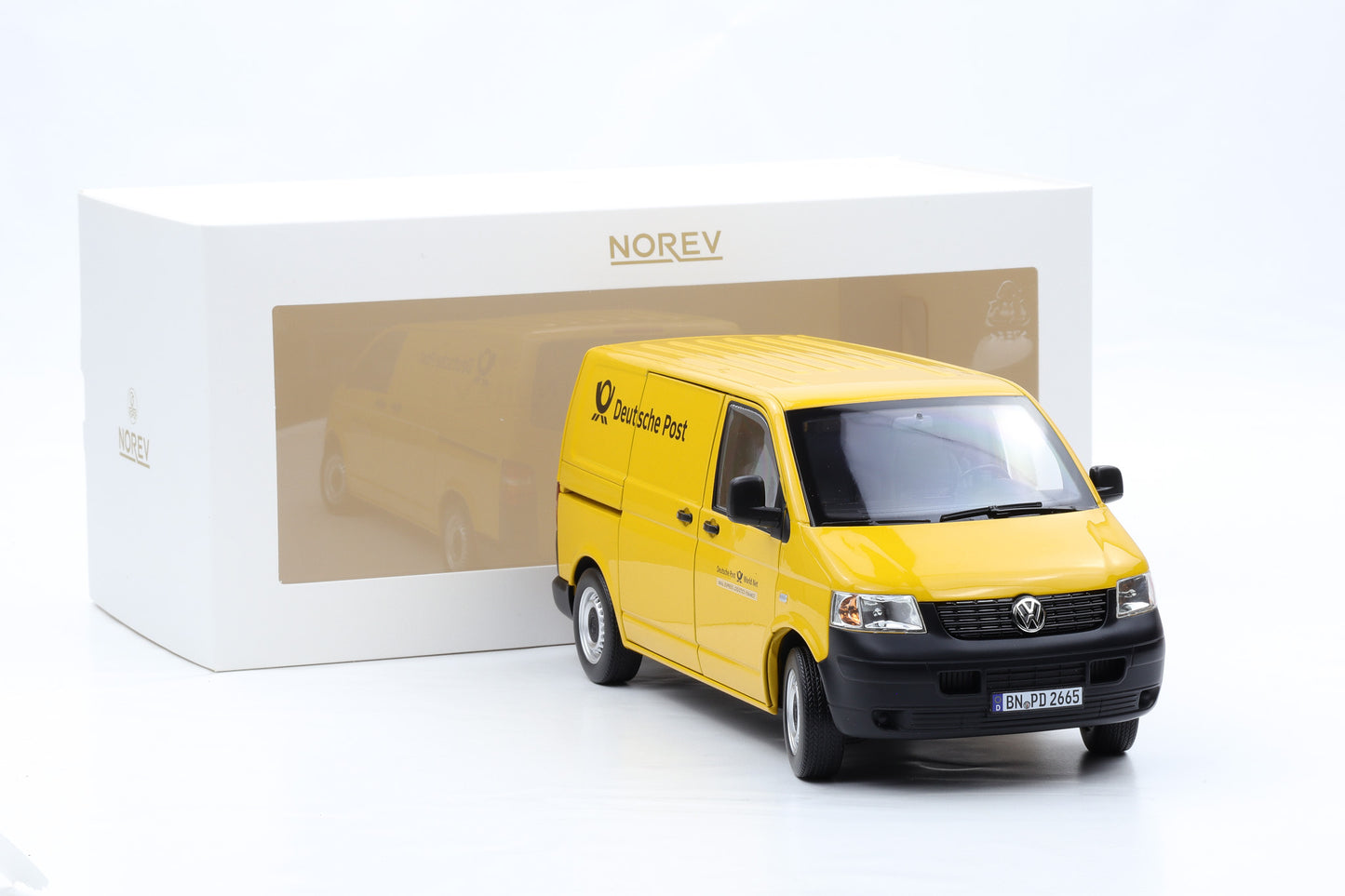 1:18 Norev Volkswagen Transporter VW T5 Deutsche Post 2003 188617