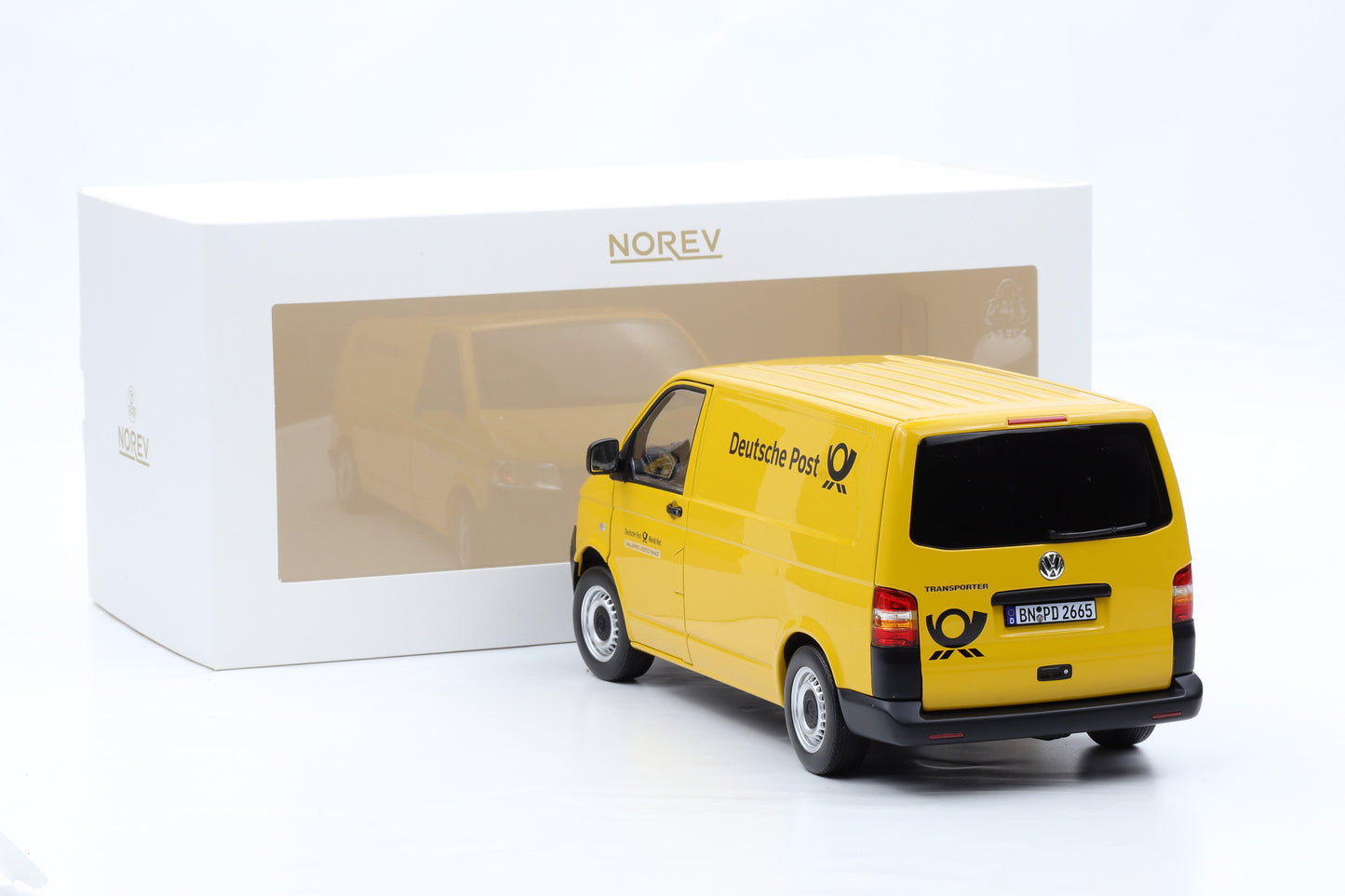 1:18 Norev Volkswagen Transporter VW T5 Deutsche Post 2003 188617