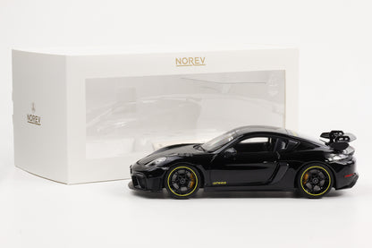 1:18 Norev Porsche 718 Cayman GT4 RS Weissach schwarz 187251 limited