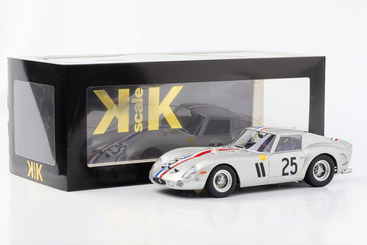 1:18 Ferrari 250 GTO Le Mans 1963 #25 P. Dumay/L. Dernier silber KK-Scale diecast