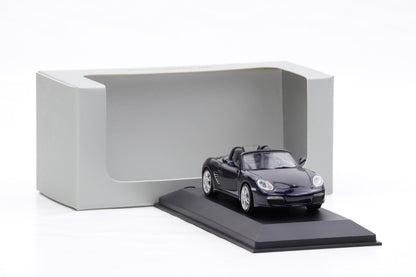 1:43 Schuco Porsche Boxster (987) 2005 blau DEALER WAP02020015