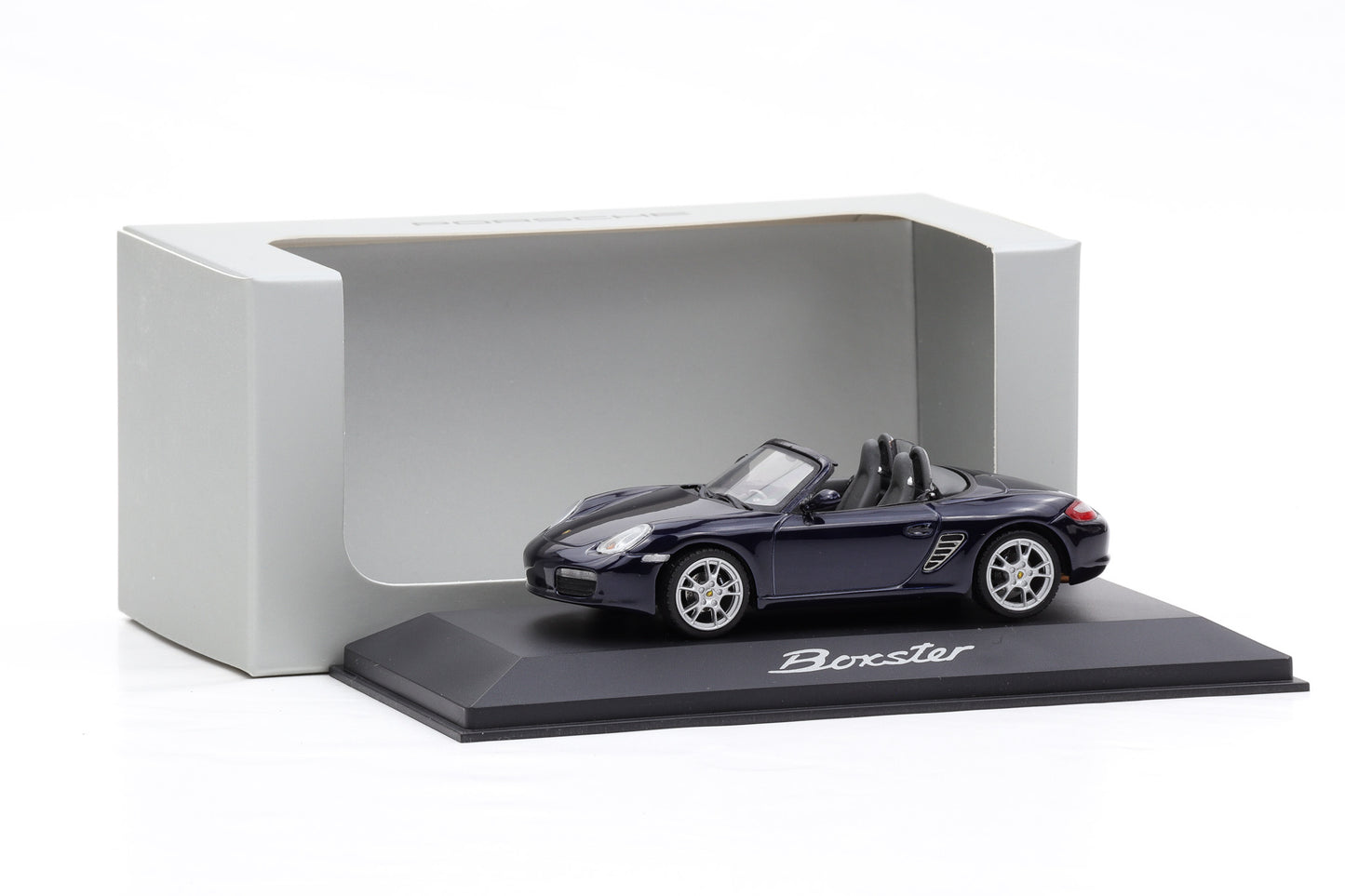 1:43 Schuco Porsche Boxster (987) 2005 blau DEALER WAP02020015
