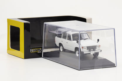 1:43 First Toyota Land Cruiser 60 Series weiss 1982 diecast