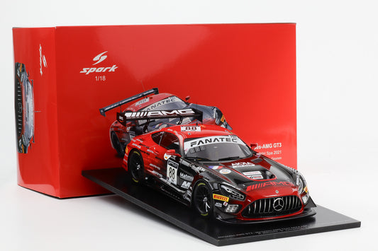1:18 Spark Mercedes AMG GT3 #88 Pole Position 24H Spa 2021 18SB039