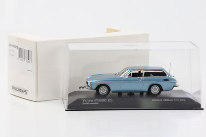 1:43 Volvo P1800 ES 1971 bleu glacier métallisé Minichamps
