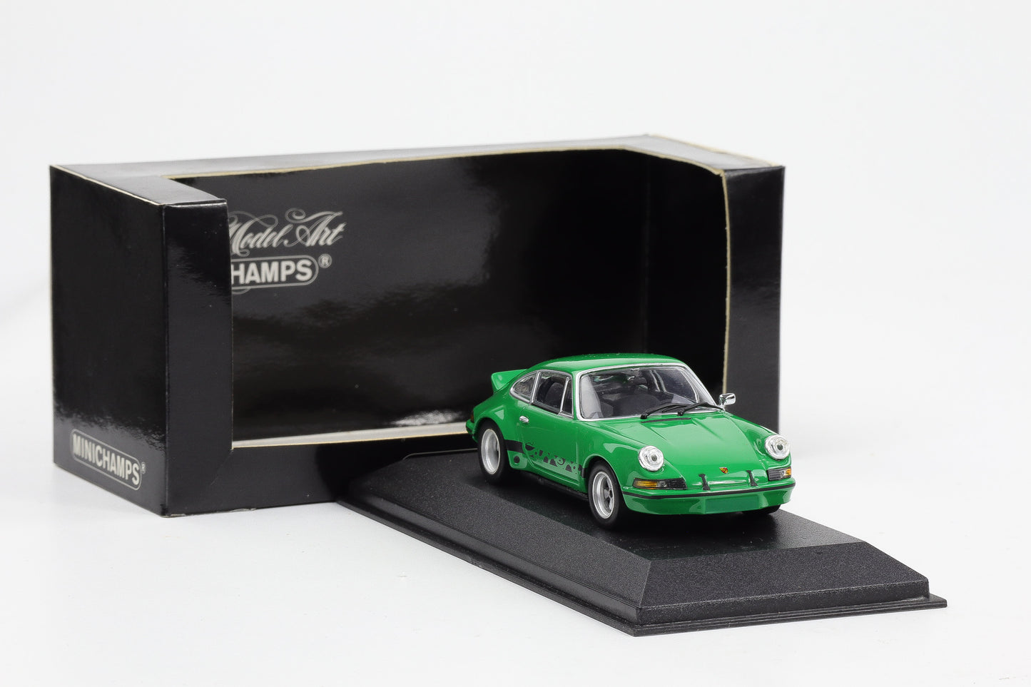 1:43 Minichamps Porsche 911 Carrera RSR 2.8 1973 vipergrün mit schwarz