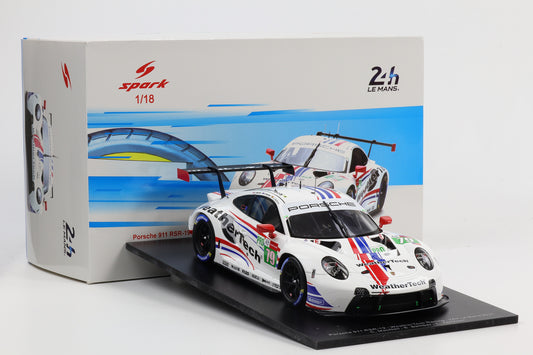 1:18 Spark Porsche 911 RSR-19 #19 24H Le Mans 2021 Weather Tech 18S700