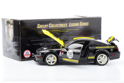1:18 2008 Shelby Mustang Terlingua #08 negro-amarillo Shelby Collectibles