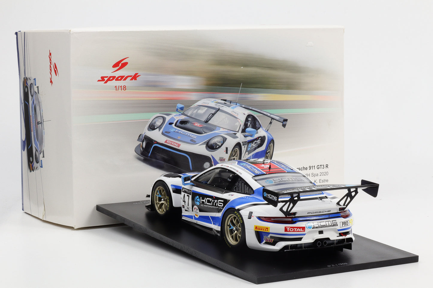 1:18 Spark 911 991 GT3 R #47 24h Spa 2020 18SB024