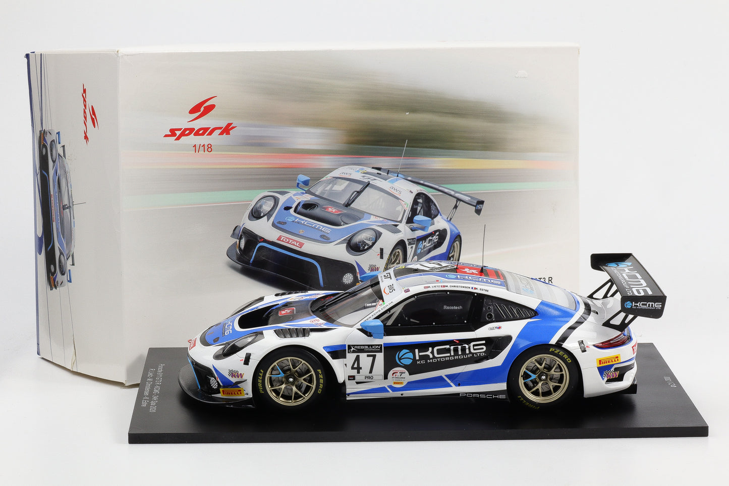 1:18 Spark 911 991 GT3 R #47 24h Spa 2020 18SB024