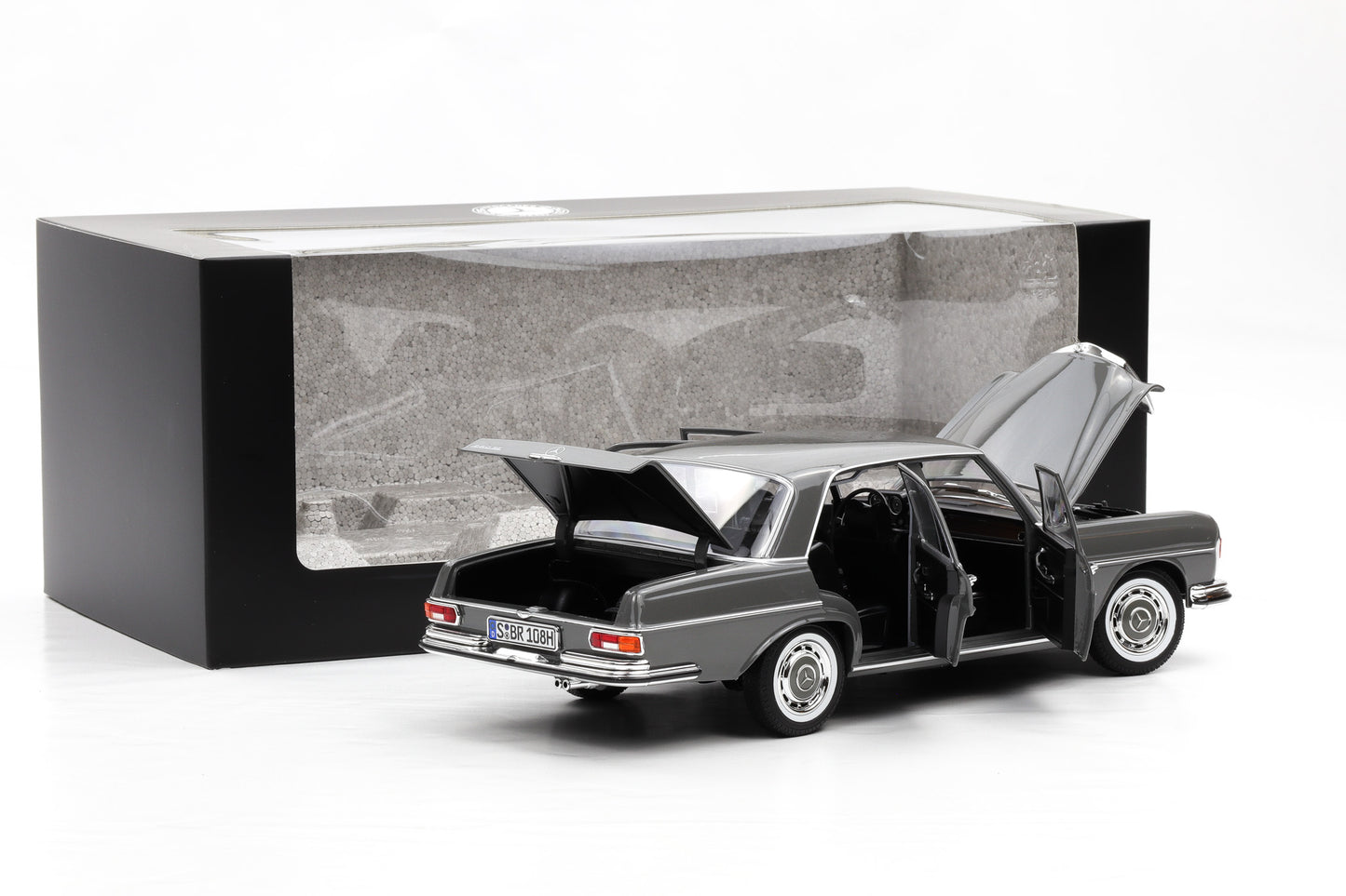 1:18 Norev Mercedes-Benz 280 SE W108 1968 Arabergrau DEALER