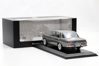 1:18 Norev Mercedes-Benz 280 SE W108 1968 Arabergrau DEALER + Vitrine