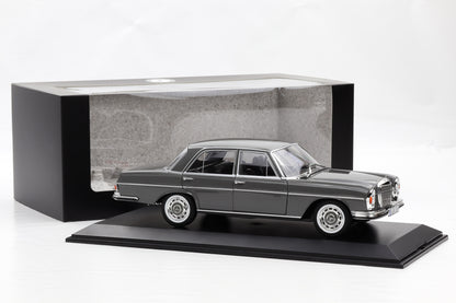 1:18 Norev Mercedes-Benz 280 SE W108 1968 Arabergrau DEALER + Vitrine