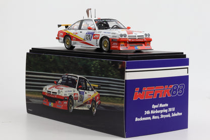 1:18 Werk83 Opel Manta B2 #120 Fuchsschwanz 24h Nürburgring 2018 Kiessling