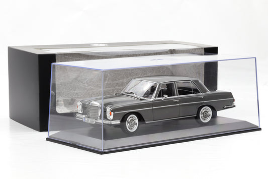 1:18 Norev Mercedes-Benz 280 SE W108 1968 Arabergrau DEALER + Vitrine