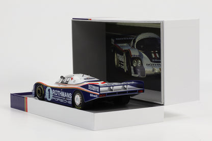 1:18 Werk83 956 LH Rothmans #1 Winner 24h LeMans 1982 Ickx Bell Giftbox