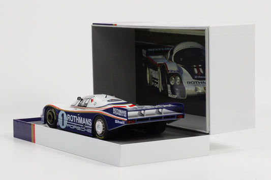 1:18 Werk83 956 LH Rothmans #1 Winner 24h LeMans 1982 Ickx Bell Giftbox
