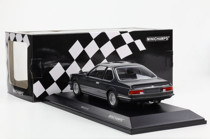 1:18 Minichamps BMW 635 CSi E24 Coupe 1982 grey metallic 155028106