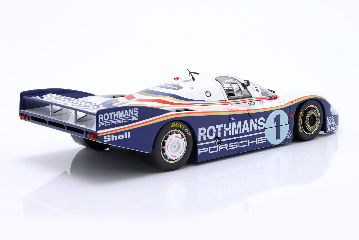 1:18 Werk83 956 LH Rothmans #1 Winner 24h LeMans 1982 Ickx Bell Giftbox