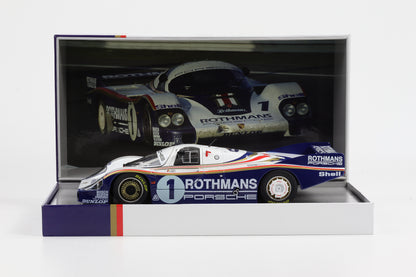 1:18 Werk83 956 LH Rothmans #1 Winner 24h LeMans 1982 Ickx Bell Giftbox