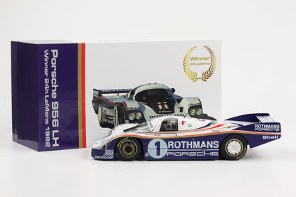 1:18 Werk83 956 LH Rothmans #1 Winner 24h LeMans 1982 Ickx Bell Giftbox